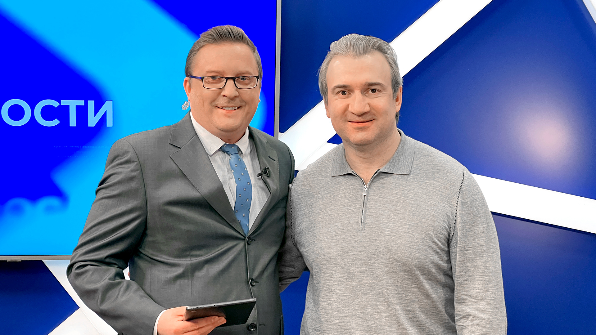 Александр Харламов в гостях у телеканала «Волга 24»