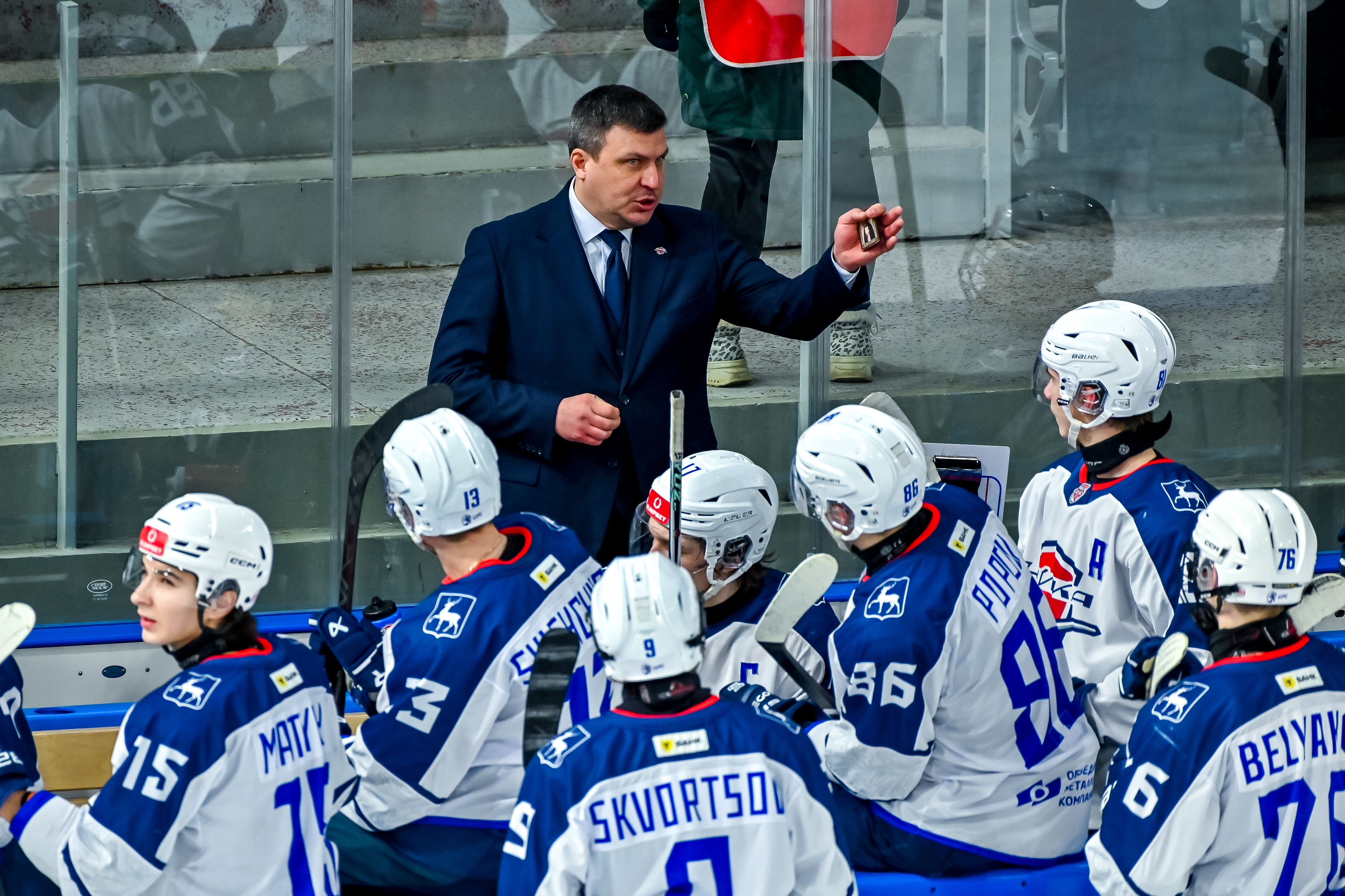 Алексей Томилов подвёл итоги двух матчей в Новокузнецке